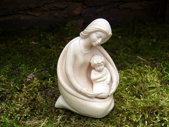 Christmas traditions, Mary and baby Jesus