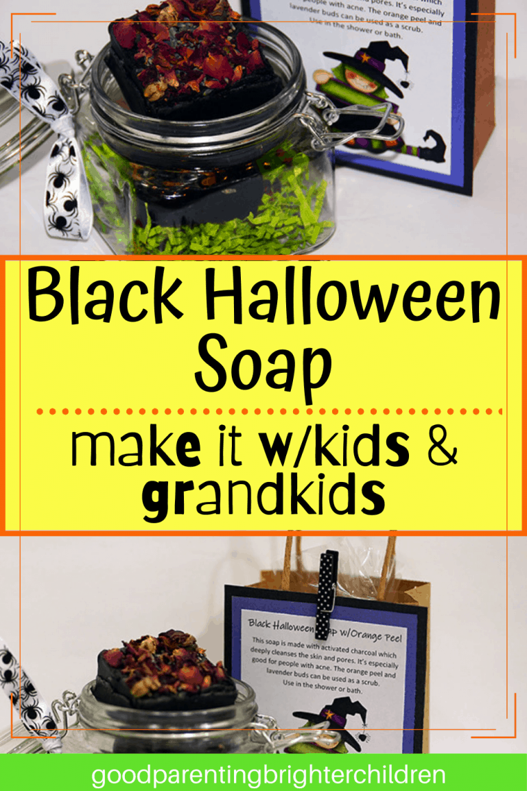 Here are the Best Soapmaking Recipes for Halloween and Grandkids